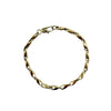 Bracelet Authentique 4 mm AJ&Co, finition dorée.