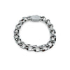 Bracelet Prestance 9 mm AJ&Co, finition argentée.