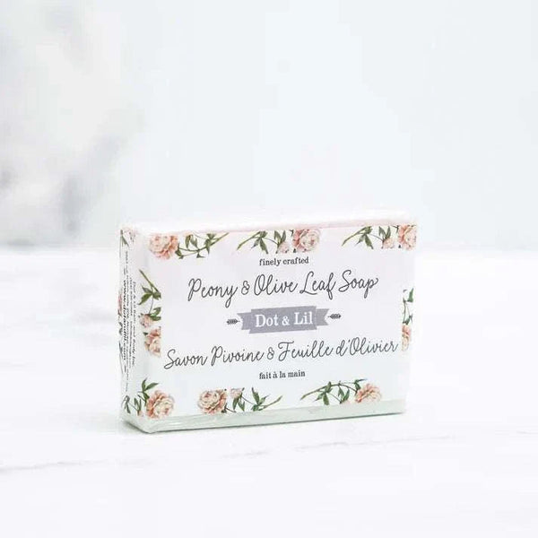 Bar Soap - Peony &amp; Olive Leaf