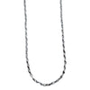Chaîne Authentique 4 mm AJ&Co, finition argentée.