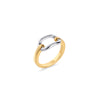 Bague Malone bicolore