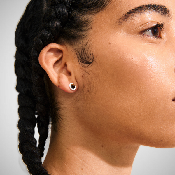 BETWEEN silver plated earrings