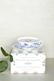 DL-TASSE BOUGIE PIVOINE FLEUR D'OLIVIER