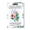 Bath milk sachet - Lavender/hibiscus