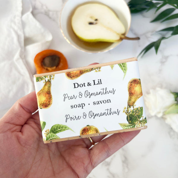 Bar Soap - Osmanthus Pear