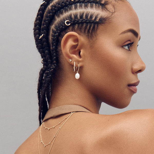 EILA perle boucles d'oreille