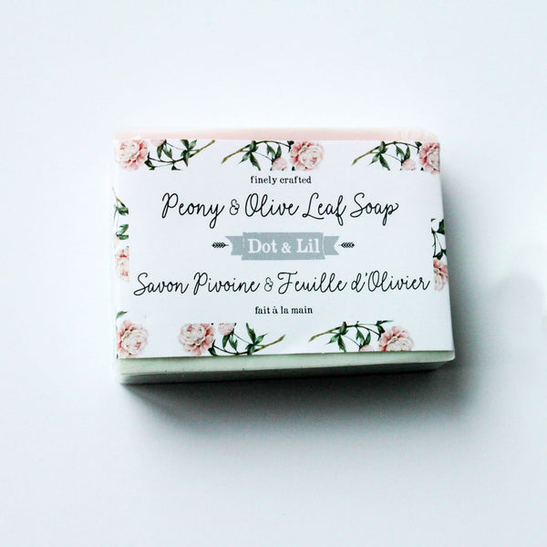 Kit cadeau Dot&Lit Lait|savon pivoine