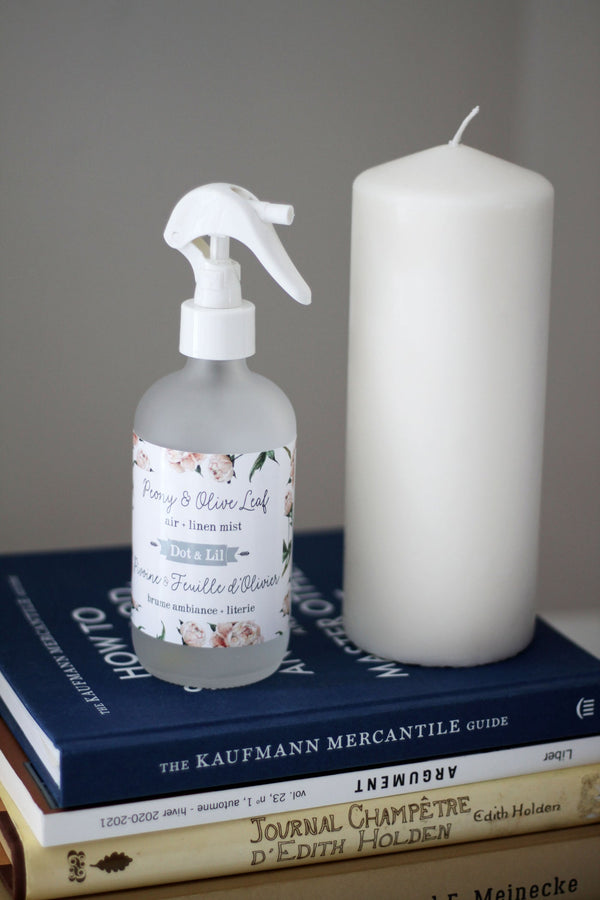 Ambient &amp; Bedding Mist - Peony &amp; Olive Leaf