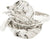 ECLIPSE silver-plated ring