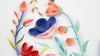 Carte de vœux papillon floral en papier quillé