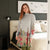 Robe Péribonka Roses Trémières