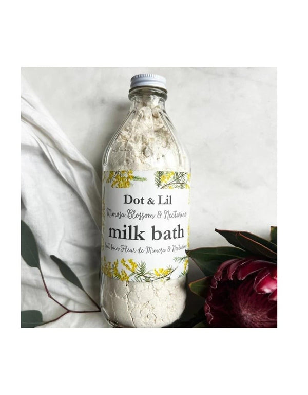 Kit cadeau Dot&Lil Lait|savon Mimosa