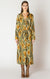 ML belted midi shirt dress