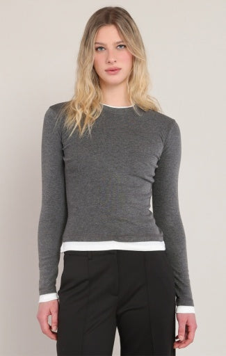 LAYERED LOOK TOP