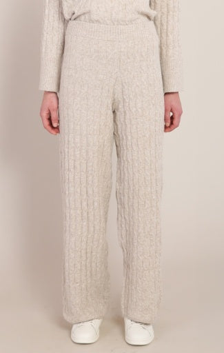 CABLE KNIT PANT