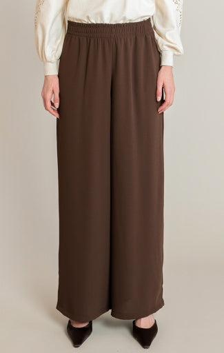 WIDE LEG PULL-ON PANT