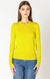 Fine sweater with buttoned cuffs