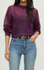SHEER SWEATER TOP