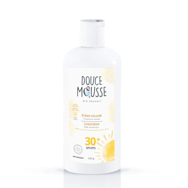 Écran solaire minéral FPS 30+ Douce Mousse — 240 g de La Coursière Bio