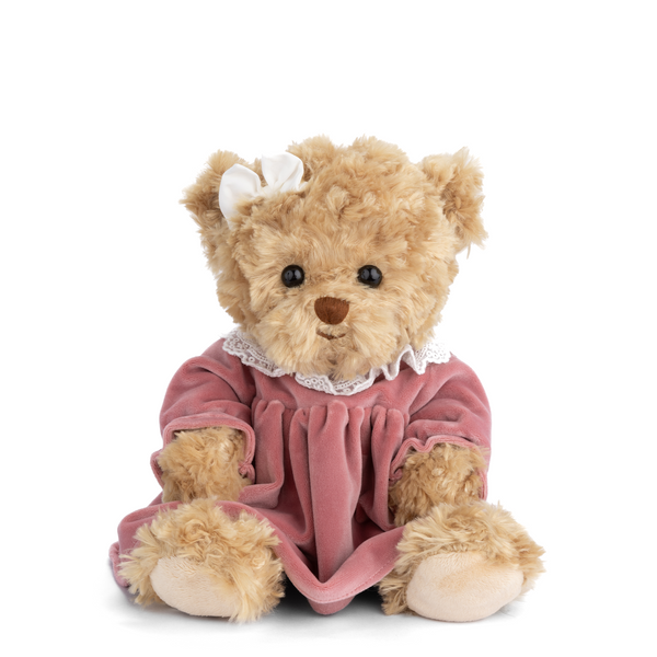 Sophia – Oursonne en robe rose de Bukowski Bears