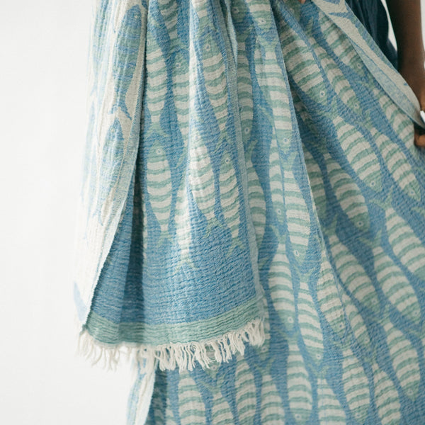 Serviette – Poissons Voyageurs