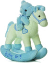Peluche - Cheval musical garçon