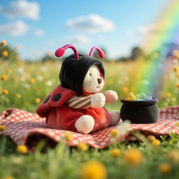Ziggy coccinelle – Peluche de Bukowski Bears