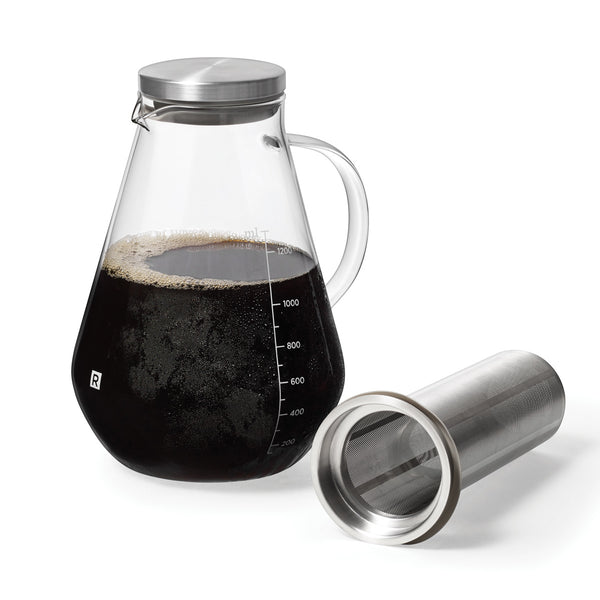 Cafetière en verre pour infusion a froid Ricardo La Maison du Bleuet