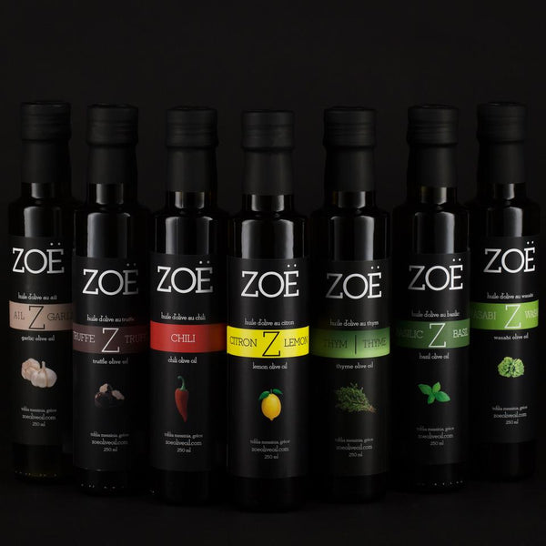 Huile d'olive infusée aux herbes de Toscane 250 ml | Zoé | La Maison du Bleuet