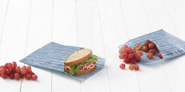 Ensemble de sacs réutilisables pour sandwich (2 pièces) Ricardo La Maison du Bleuet