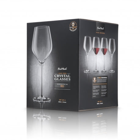 Verres à vin rouge en cristal | Final Touch | La Maison du Bleuet