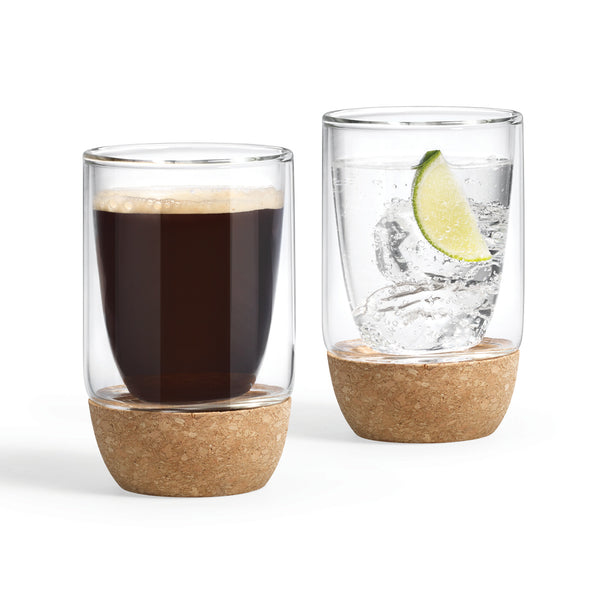 Ensemble de verres à parois doubles Ricardo La Maison du Bleuet