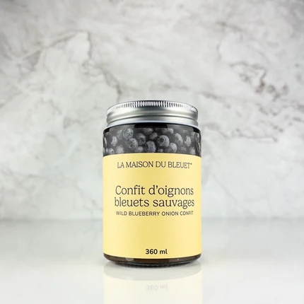 Confit d'oignons aux bleuets sauvages – Image 3